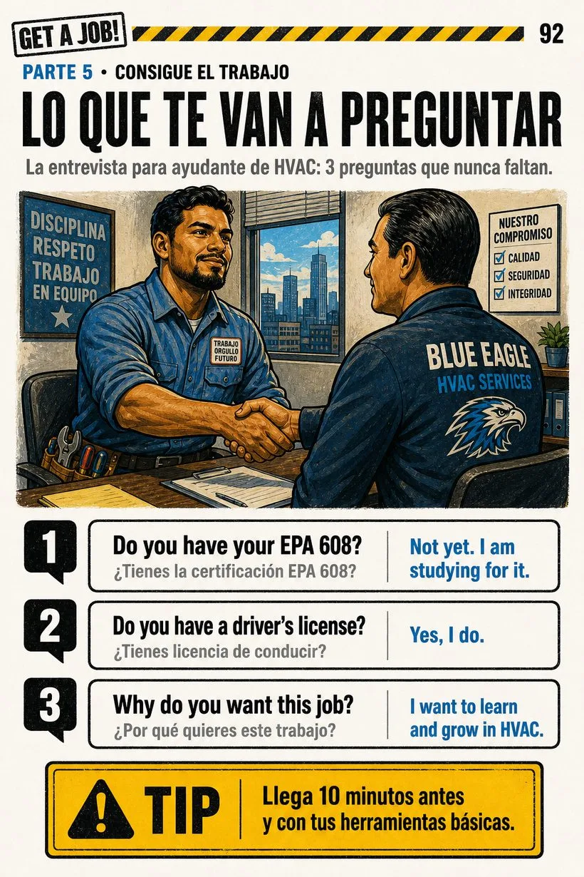 La entrevista de trabajo ilustrada